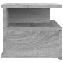 Mesita de noche flotante madera gris Sonoma 40x31x27 cm de vidaXL, Mesitas de noche - Ref: Foro24-815314, Precio: 37,44 €, De...