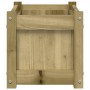 Outdoor planters 2 units impregnated pine wood by , Pots and planters - Ref: Foro24-837448, Price: 62,04 €, Discount: %