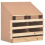 Chicken nesting box with 2 pine wood compartments 63x40x65cm by vidaXL, Egg incubators - Ref: Foro24-170651, Price: 66,19 €, ...