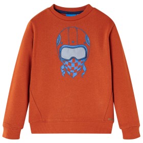 Sudadera infantil color teja claro 140 de , Camisetas para niños - Ref: Foro24-13383, Precio: 10,99 €, Descuento: %