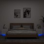 Mesitas de noche de pared con luces LED 2 unidades blanco de , Mesitas de noche - Ref: Foro24-836813, Precio: 109,51 €, Descu...