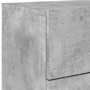 Concrete gray wall-mounted bedside table with LED lights by , Nightstands - Ref: Foro24-836818, Price: 60,67 €, Discount: %