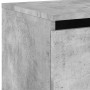 Concrete gray wall-mounted bedside table with LED lights by , Nightstands - Ref: Foro24-836832, Price: 47,31 €, Discount: %