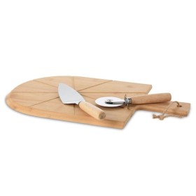 Excellent Houseware Pizza set 3 pieces bamboo 43x30 cm by , Chopping boards - Ref: Foro24-447452, Price: 24,95 €, Discount: %