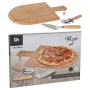 Excellent Houseware Pizza-Set, 3-teilig, Bambus, 43 x 30 cm von , Schneidbretter - Ref: Foro24-447452, Preis: 24,95 €, Rabatt: %