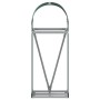 Leñero de acero galvanizado verde 40x45x100 cm de , Bolsas y soportes de leña - Ref: Foro24-364537, Precio: 46,14 €, Descuent...