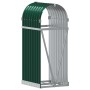 Leñero de acero galvanizado verde 40x45x100 cm de , Bolsas y soportes de leña - Ref: Foro24-364537, Precio: 46,14 €, Descuent...