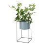 H&S Collection Planta artificial en maceta con soporte de metal 44 cm de , Flora artificial - Ref: Foro24-447427, Precio: 24,...