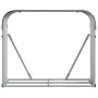 Leñero de acero galvanizado gris antracita 120x45x100 cm de , Bolsas y soportes de leña - Ref: Foro24-364563, Precio: 47,50 €...