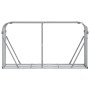 Leñero de acero galvanizado plateado 180x45x100 cm de , Bolsas y soportes de leña - Ref: Foro24-364594, Precio: 54,45 €, Desc...