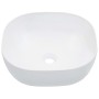 Lavabo 42,5x42,5x14,5 cm cerámica blanco de vidaXL, Lavabos - Ref: Foro24-143917, Precio: 69,12 €, Descuento: %