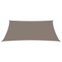 Rectangular taupe grey Oxford fabric sail shade 2x3.5 m by , Umbrellas - Ref: Foro24-135421, Price: 30,67 €, Discount: %