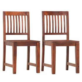 Dining chairs 2 units solid mango wood by , dining chairs - Ref: Foro24-286251, Price: 166,99 €, Discount: %