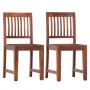 Sillas de comedor 2 unidades madera maciza de mango de , Sillas de comedor - Ref: Foro24-286251, Precio: 166,15 €, Descuento: %