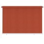 Exterior roller blind 220x140 cm terracotta HDPE by , Blinds and blinds - Ref: Foro24-312791, Price: 52,09 €, Discount: %