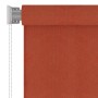 Exterior roller blind 220x140 cm terracotta HDPE by , Blinds and blinds - Ref: Foro24-312791, Price: 52,09 €, Discount: %