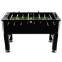 Futbolín de acero 60 kg 140x74,5x87,5 cm negro de vidaXL, Mesas de futbolín - Ref: Foro24-91438, Precio: 349,36 €, Descuento: %