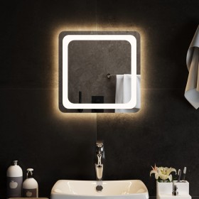 Espejo de baño con LED 40x40 cm de , Espejos - Ref: Foro24-151776, Precio: 46,11 €, Descuento: %