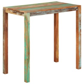 Hoher Küchentisch aus recyceltem Massivholz 112x60x108 cm von , Küchen- und Esstische - Ref: Foro24-337269, Preis: 196,99 €, ...