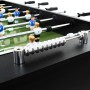 Steel foosball table 60 kg 140x74.5x87.5 cm black by vidaXL, Foosball tables - Ref: Foro24-91438, Price: 349,36 €, Discount: %