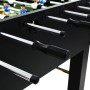 Steel foosball table 60 kg 140x74.5x87.5 cm black by vidaXL, Foosball tables - Ref: Foro24-91438, Price: 349,36 €, Discount: %