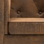 2 seater Chesterfield sofa upholstered in suede look by vidaXL, Sofas - Ref: Foro24-247156, Price: 339,60 €, Discount: %