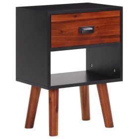 Solid acacia wood bedside table 40x30x57 cm by vidaXL, Nightstands - Ref: Foro24-243176, Price: 53,99 €, Discount: %