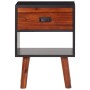 Solid acacia wood bedside table 40x30x57 cm by vidaXL, Nightstands - Ref: Foro24-243176, Price: 53,31 €, Discount: %