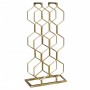 Home&Styling Wine rack for 8 bottles gold metal by , Wine racks - Ref: Foro24-447482, Price: 25,99 €, Discount: %