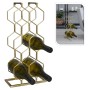 Home&Styling Wine rack for 8 bottles gold metal by , Wine racks - Ref: Foro24-447482, Price: 25,99 €, Discount: %