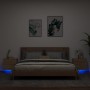 Mesitas de noche de pared con luces LED 2 unidades roble Sonoma de , Mesitas de noche - Ref: Foro24-836817, Precio: 102,79 €,...