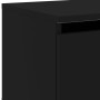 Wall-mounted bedside tables with LED lights, 2 units, black by , Nightstands - Ref: Foro24-836829, Price: 87,99 €, Discount: %