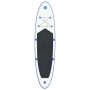 Blau-weißes aufblasbares Paddle-Board-Set von vidaXL, Paddleboards - Ref: Foro24-91582, Preis: 176,78 €, Rabatt: %