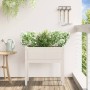 Planter with solid pine wood legs 70x31x70 cm by , Pots and planters - Ref: Foro24-837556, Price: 47,99 €, Discount: %