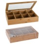 Excellent Houseware Caja de té con 8 compartimentos bambú de , Fiambreras - Ref: Foro24-447454, Precio: 20,82 €, Descuento: %