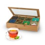 Excellent Houseware Caja de té con 8 compartimentos bambú de , Fiambreras - Ref: Foro24-447454, Precio: 20,82 €, Descuento: %