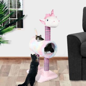 Pets Collection Einhorn rosa Katze Kratzbaum 40x30x85 cm von , Katzenmöbel - Ref: Foro24-447437, Preis: 50,67 €, Rabatt: %