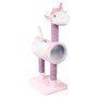 Pets Collection Pink Unicorn Cat Scratcher 40x30x85 cm by , Cat furniture - Ref: Foro24-447437, Price: 50,48 €, Discount: %