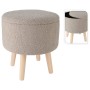 Home&Styling Storage Stool in taupe grey Ø35x40 cm by , Folding stools and chairs - Ref: Foro24-447463, Price: 47,19 €, Disco...