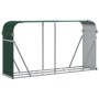 Leñero de acero galvanizado verde 180x45x100 cm de , Bolsas y soportes de leña - Ref: Foro24-364544, Precio: 56,00 €, Descuen...