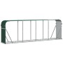 Green galvanized steel firewood rack 300x45x100 cm by , Firewood bags and holders - Ref: Foro24-364546, Price: 68,49 €, Disco...