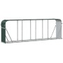 Green galvanized steel firewood rack 300x45x100 cm by , Firewood bags and holders - Ref: Foro24-364546, Price: 68,49 €, Disco...