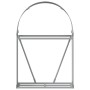 Galvanized steel firewood rack in anthracite grey, 80x45x120 cm. by , Firewood bags and holders - Ref: Foro24-364559, Price: ...