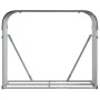 Galvanized steel firewood rack in brown, 120x45x100 cm. by , Firewood bags and holders - Ref: Foro24-364573, Price: 50,93 €, ...