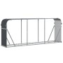 Leñero de acero galvanizado gris antracita 234x45x100 cm de , Bolsas y soportes de leña - Ref: Foro24-364565, Precio: 68,11 €...