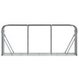 Galvanized steel anthracite gray firewood rack 234x45x100 cm by , Firewood bags and holders - Ref: Foro24-364565, Price: 67,5...