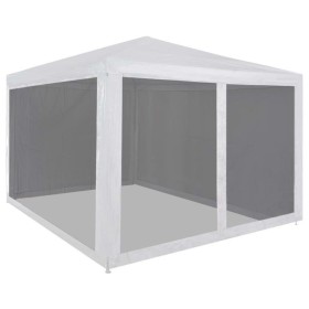 Carpa de celebraciones con 4 paredes de malla 3x3 m de vidaXL, Carpas y cenadores - Ref: Foro24-45108, Precio: 80,05 €, Descu...