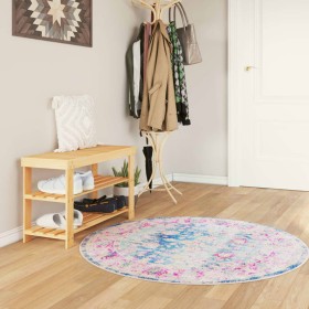 Washable non-slip multicolor Ø 120 cm rug by , Rugs - Ref: Foro24-136602, Price: 33,99 €, Discount: %