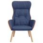 Sillón de relax de tela y PVC azul de , Sillones - Ref: Foro24-341305, Precio: 107,24 €, Descuento: %