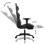 Silla gaming masaje reposapiés cuero sintético negro camuflaje de , Sillones para videojuegos - Ref: Foro24-345444, Precio: 1...